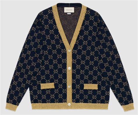 gucci cardigan fake|gucci cardigan for women.